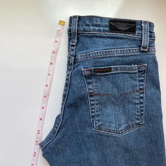 Y2K Harley Davidson Jeans Sz 2 - Picture 9 of 11